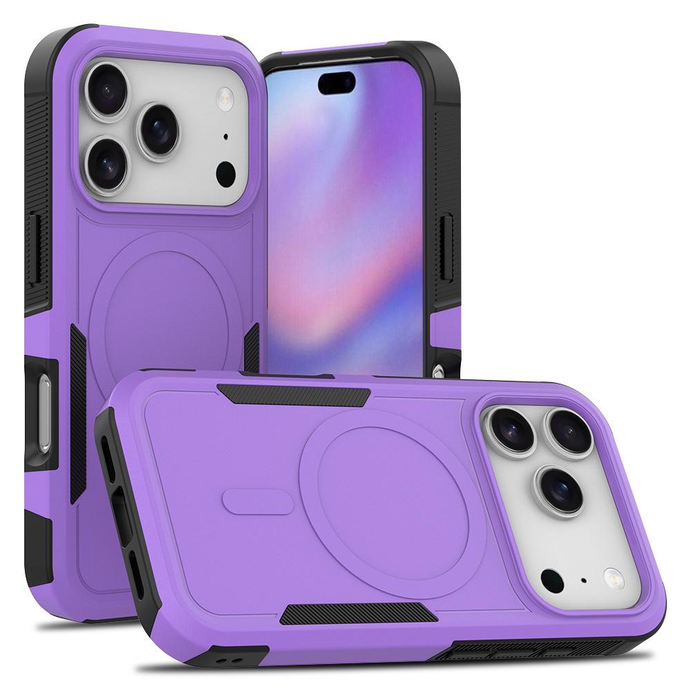 Apple 17 Pro Dual-Layer Military-Grade Drop-Proof Phone Case
