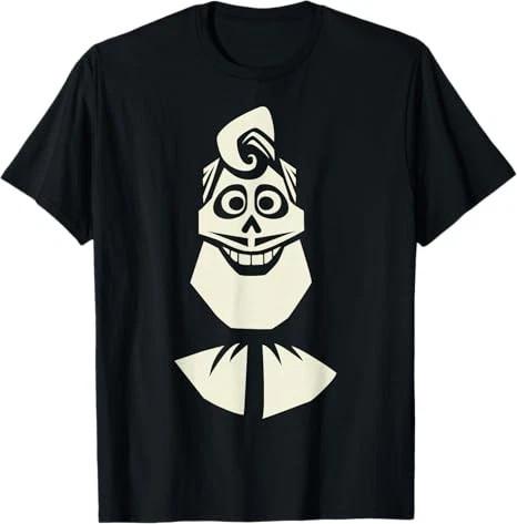 Disney Pixar Coco Ernesto Face Halloween T-Shirt Black S разноцветный