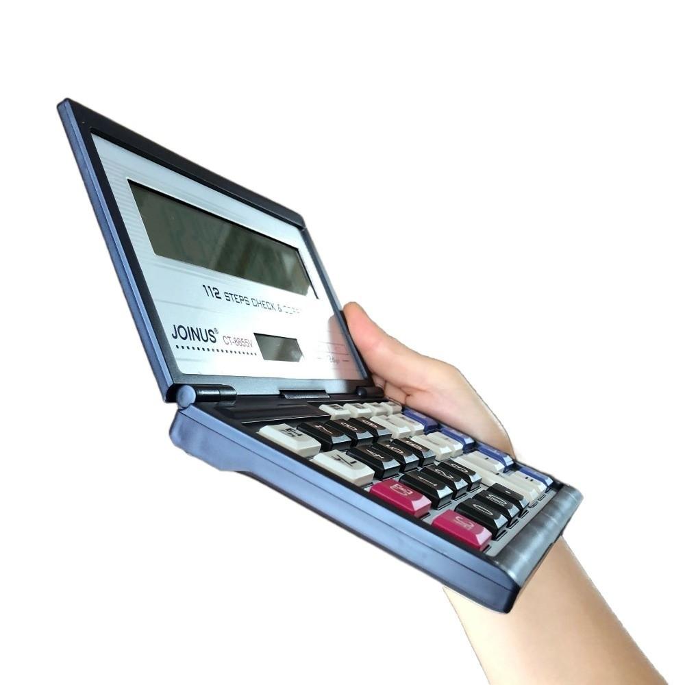 Foldable Folding Flip Calculator Portable Financial Office Calculator Solar Calculator  Business