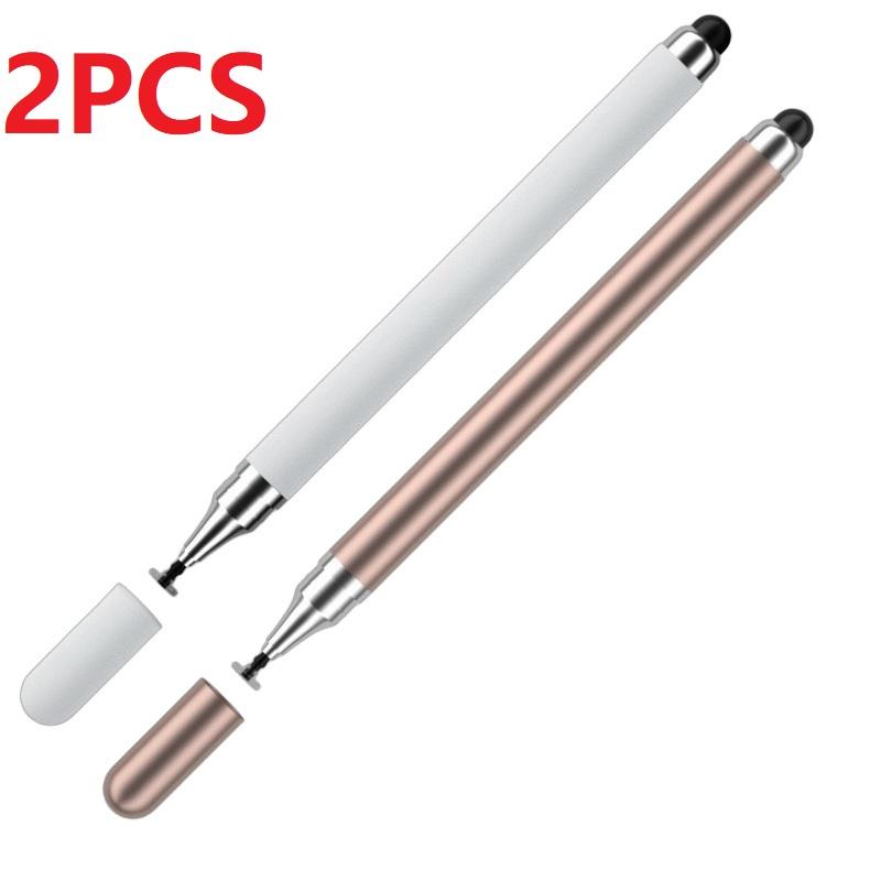 Silicone Painting Handwriting Stylus Pen 2 In 1 Universal Touch Screen Pen for IPad Android Tablet CMB02