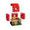 Kompatible MOC-sett MC My World Series byggeklosser The Mushroom House Barneleker Gave