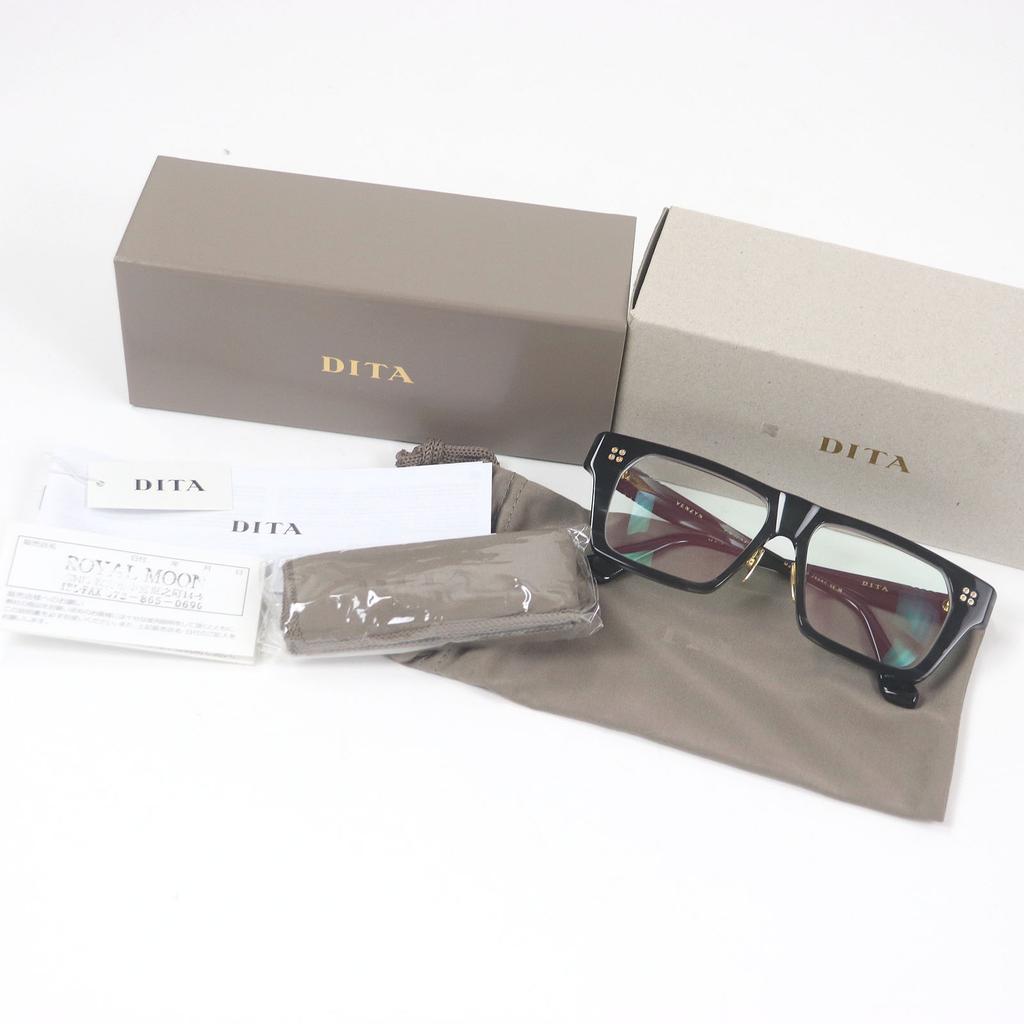 DITA Glasses VENZYN Black series mens DTS720-A-01A Used