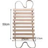 Wall Mounted Cat Activity Center Sisal Cat Climbing Ladder Wood Cat Bridge with Scratching Surface Wall Cat Furniture for Cats