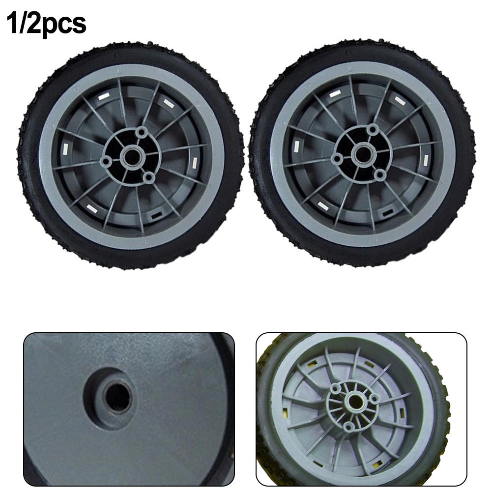 1/2pcs Lawn Mower Wheel Replacement Parts For 107-3708 Wheel For Outdoor Garden Power Tool Accessories Easy Installation