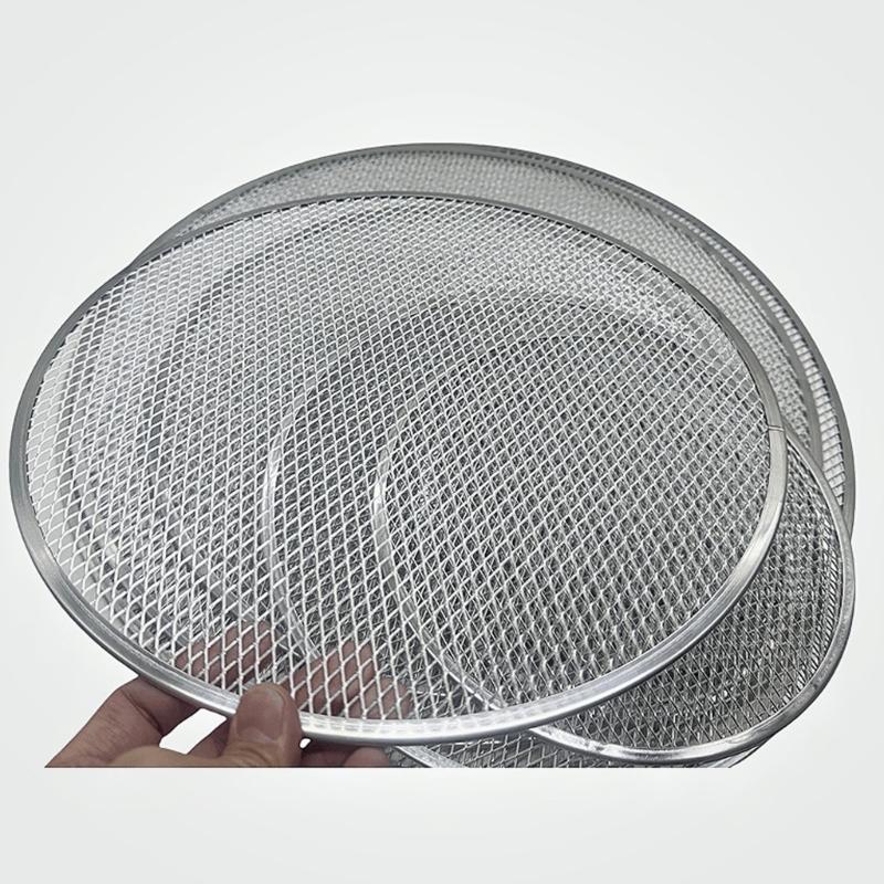 Seamless Aluminum Alloy Pizza Baking Pan Even Heat Distribution Baking Tray Perfect For Home And Outdoor Cooking