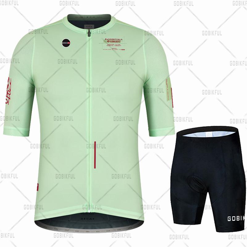 Men's Blue Cycling Set Racing Bicycle Clothing Suit Breathable Mountain Bike Clothing Suit Sportwears 2026 Summer Breathable Suit Cycling Suit