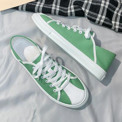 2024 New Shoes for Men Canvas Casual Shoes Fashion Colors Flat Skateboard Shoes Youth Cool Loafers