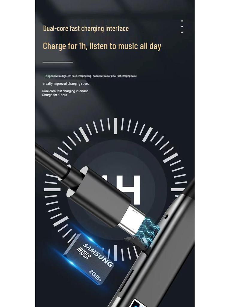 Bluetooth 2025 Neckband Earphones: Wireless, High Sound Quality, Long Battery Life, Perfect for Sports.