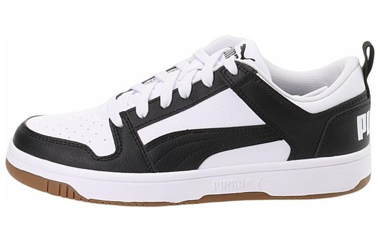 Puma Rebound LayUp Low SL  White Black  36