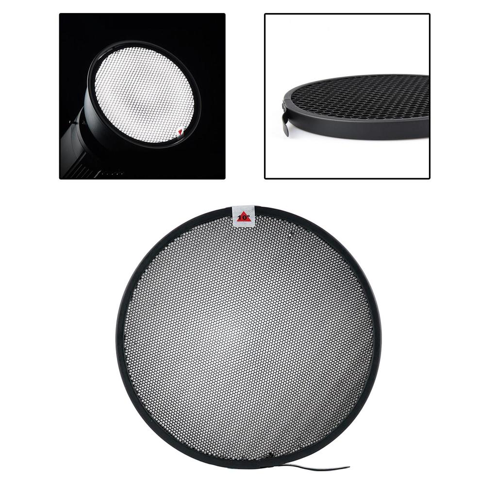 6.69 inch Bowens Mount Standard Reflector Diffuser Lamp Shade Dish Honeycomb Grid for Soft Light Photographic Studio Kits