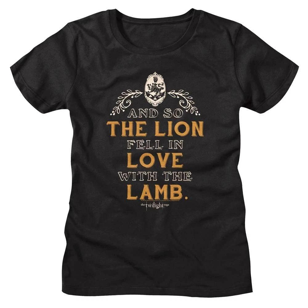Twilight The Lion Fell in Love with the Lamb Women s T Shirt XXXL
