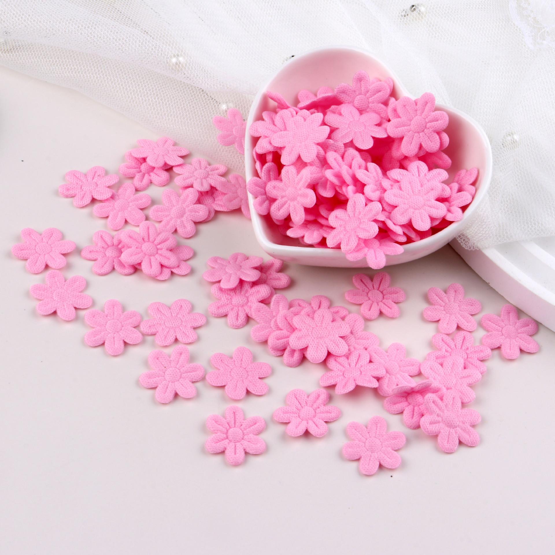 

Заплатки Ткань Швейные Принадлежности Пять Лепестков DIY Заколки Для Волос Ювелирные Изделия Маленький Цветок Материал Наклейки Для Ткани Украшения Одежды