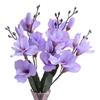 Lifelike Magnolia Bouquet 5 Prongs 20 Heads Artificial Flowers for Interior Decoration Choose from Various Colors