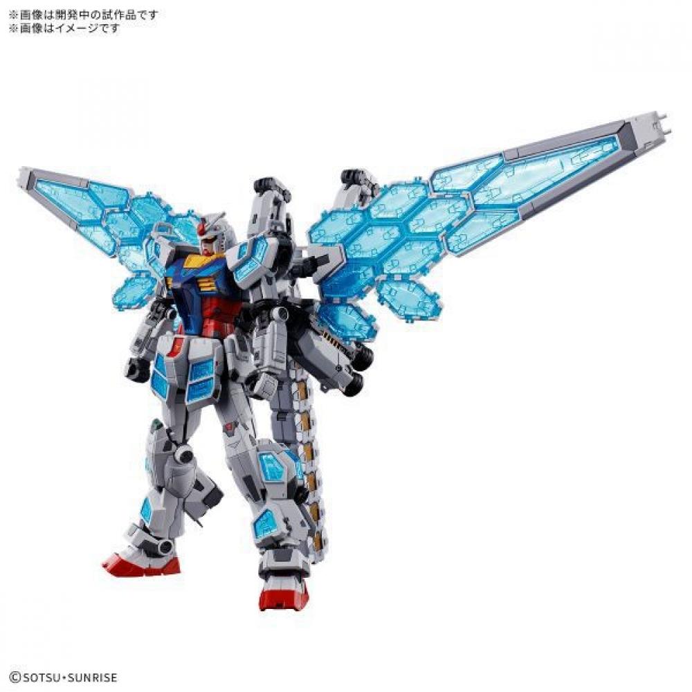 

Bandai Spirits Gundam NExt FuturE Pavilion Rx 78f00 E Gundam Ex 001 Glass fEathEr EquipmEnt [1 144 scalE Gundam Plastic modEl]