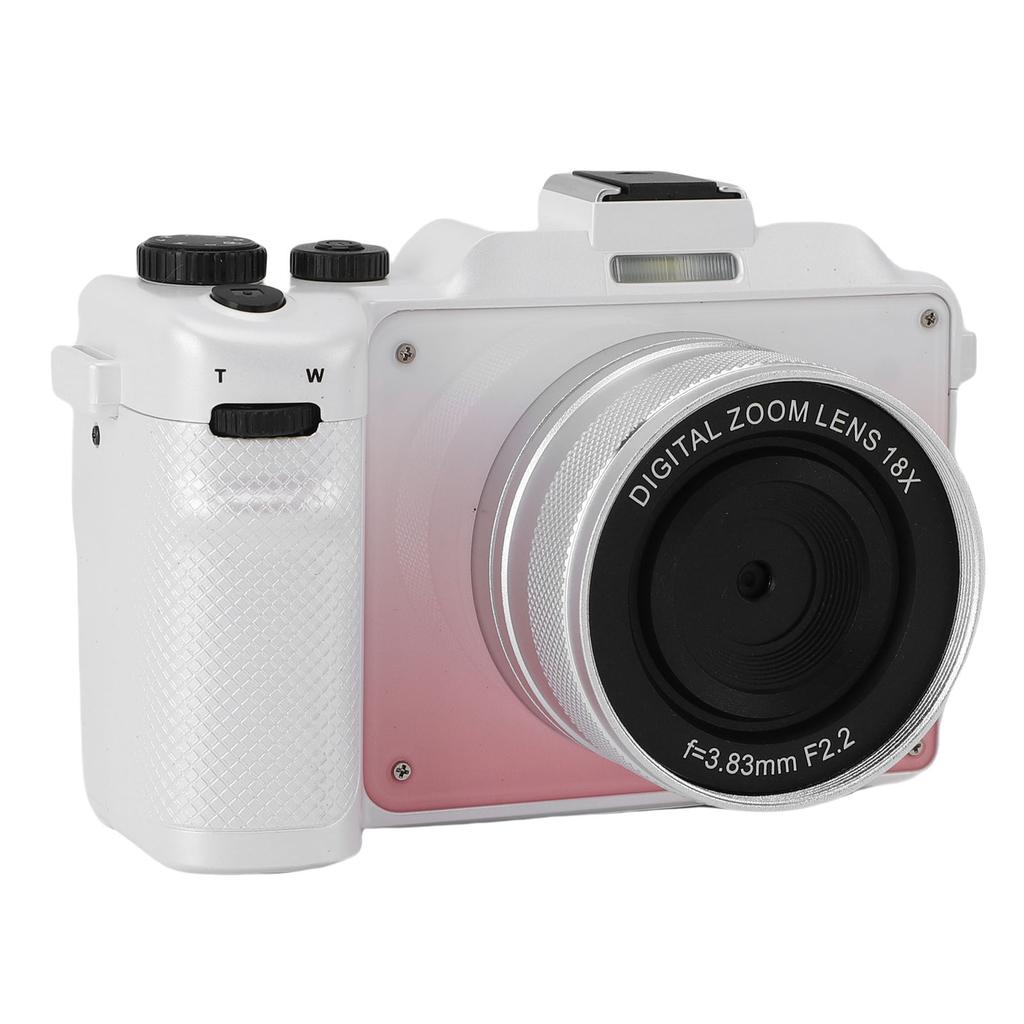 5K Digital Camera HD 80MP WiFi Front Rr Lens 18X Digital Zoom Vlog Camera Anti Shake with Hand Strap for Photography Video