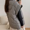 Fashion Winter Warm Vest Woman Sleeveless Parka Casual Thick Women's Jackets