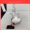 Acryl-Schalen-Abendkupplung mit metallischem Finish für Hochzeiten und Partys