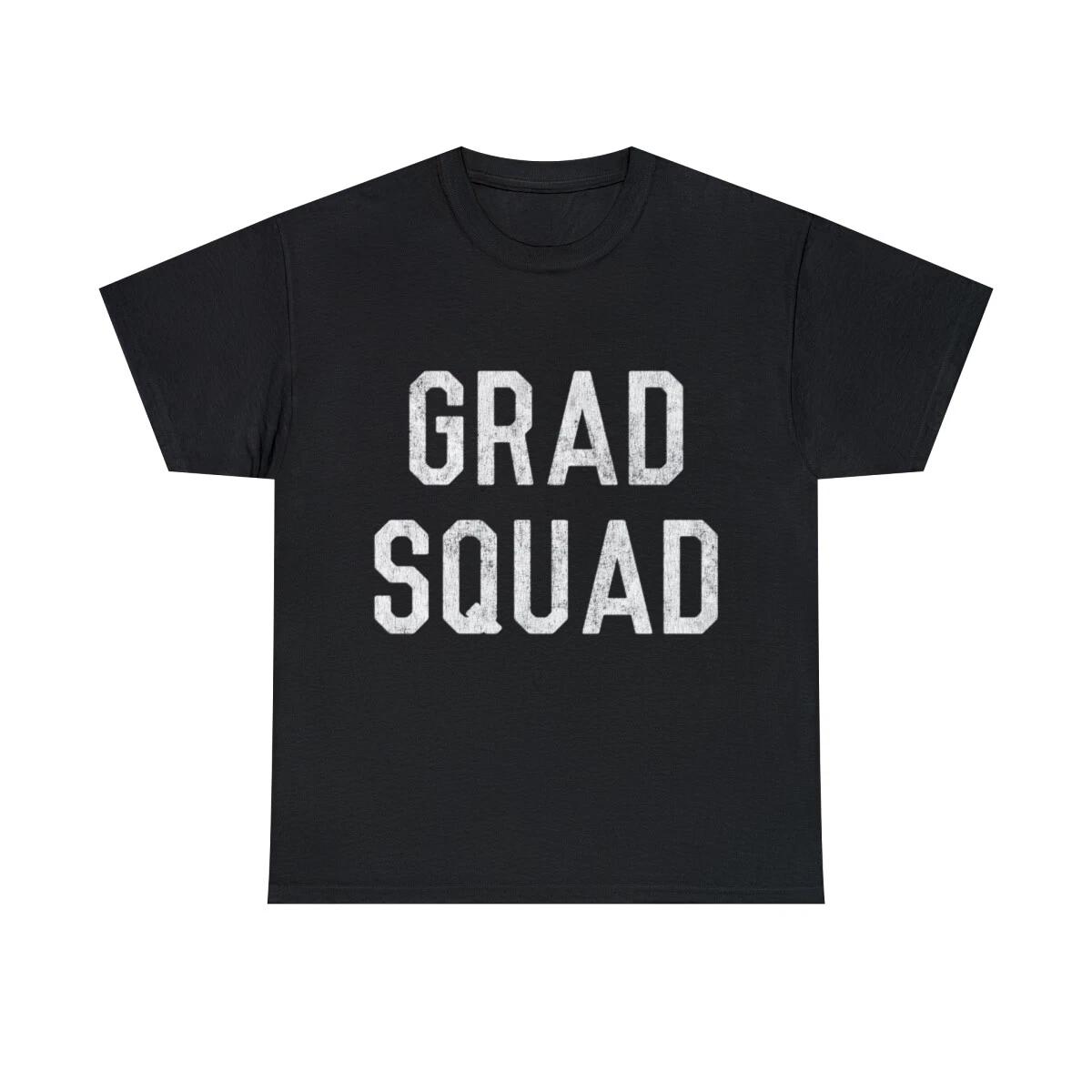 Grad Squad Graduation Graphic Tee Shirt, S-5XL 4XL