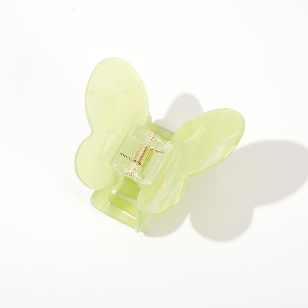 candy color Simulated Butterfly Hair Claws Hair Clip For Women Fashion Hair Accessories