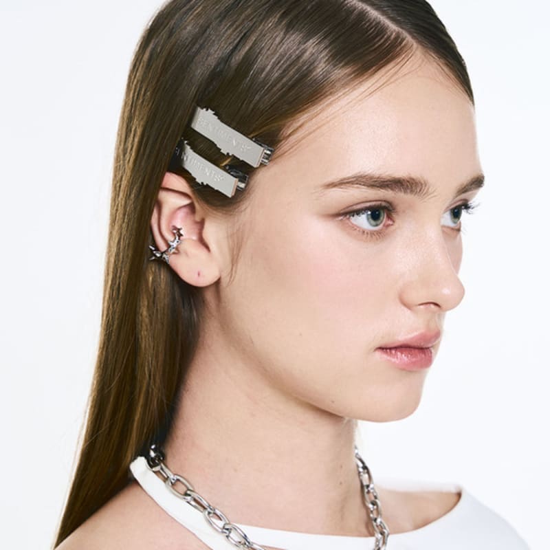 

SENTIMENTS NO.566 [SILVER] HAIR PIN 2SET Silver