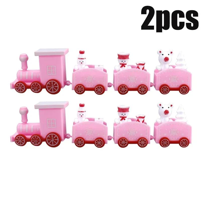 Train Christmas Ornament Merry Christmas Decoration Train Toy for Home Santa Claus Gift Xmas New Year Decoration 2025 Xmas Gifts