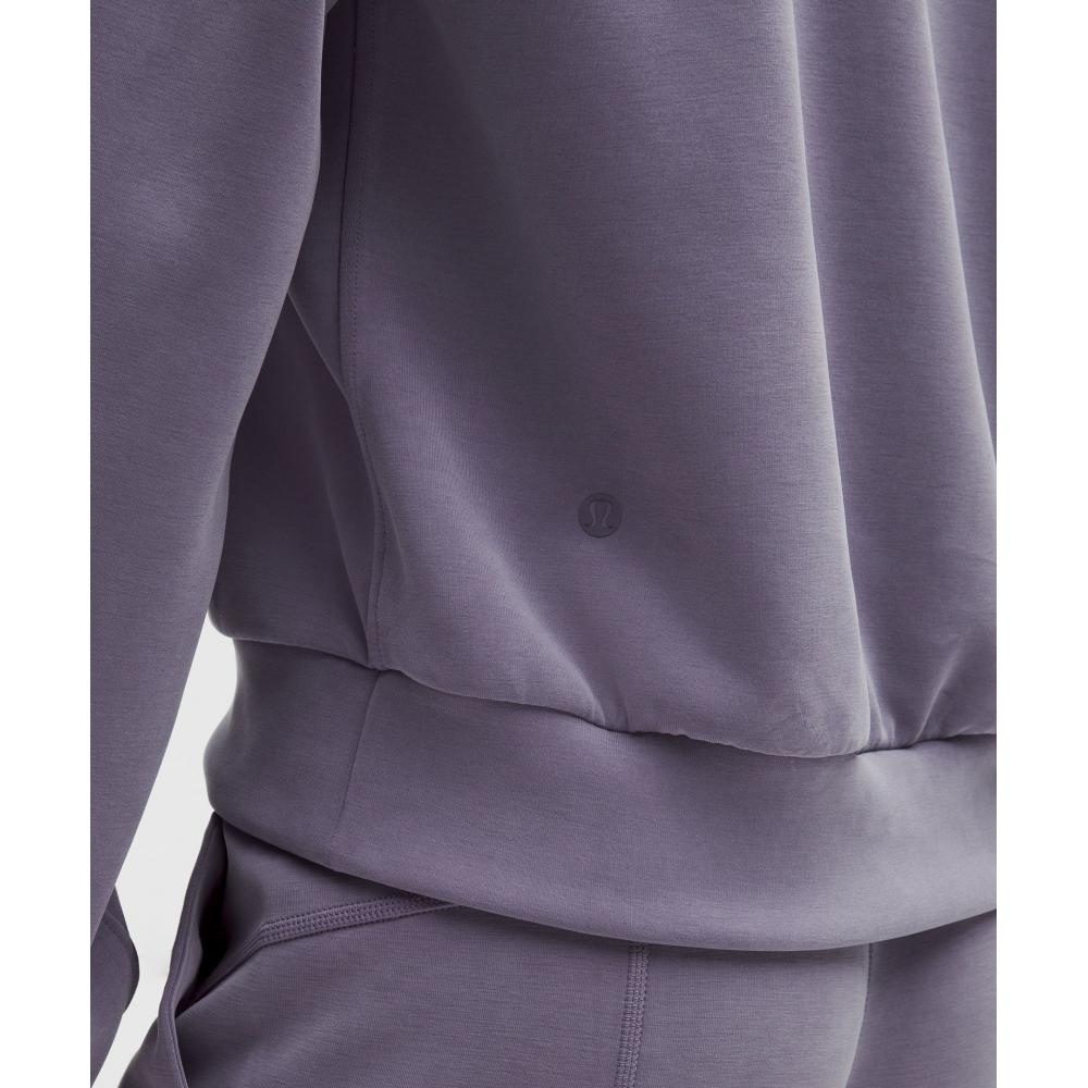 Lululemon Brushed Softstreme Funnel Neck Grape Mist