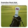 Golf Club Head Cover | guarding PU Material, straightforward pullon Design, Headcover, for
