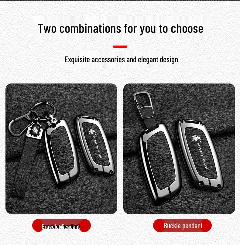 Dongfeng Fengxing Xinghai S7 Car Key Case: Premium Remote Control Cover, 2025 Version, Unisex Design, Fully Enclosed Buttons.
