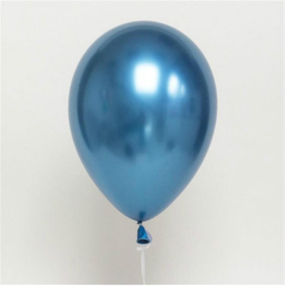 5PCS 12inch Glossy Metal Pearl Latex Balloons Thick Chrome Metallic Inflatable Air Balloon