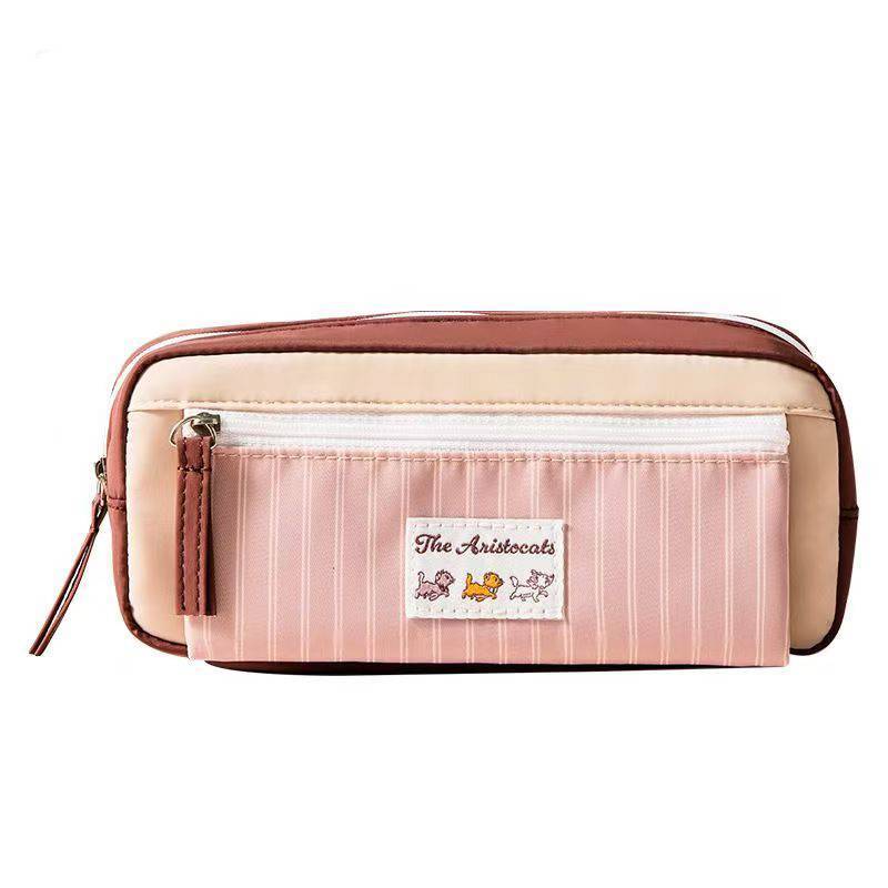 Lotso Student Pencil Case With Large Capacity And Durable Polyester For Girls