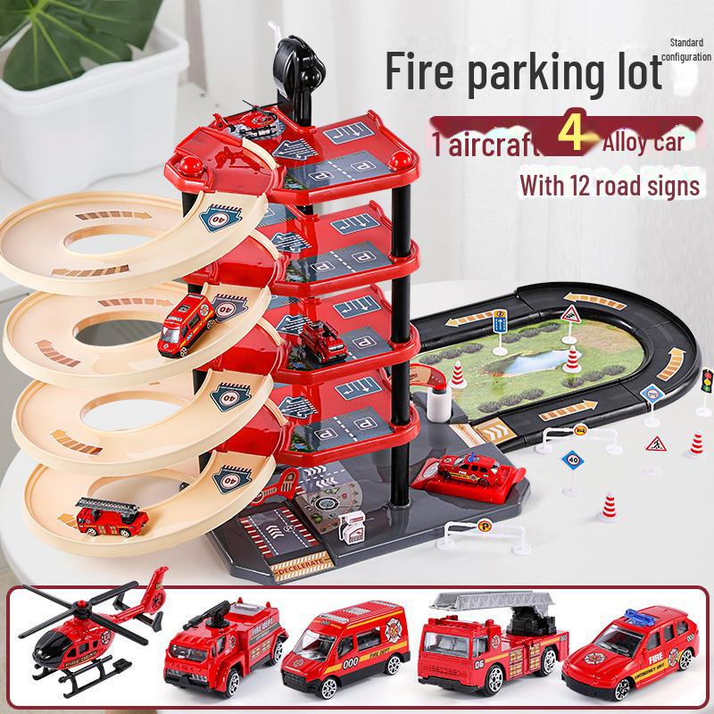 

«Детская легкосплавная парковочная башня»: Многоуровневый игровой набор «Подъемное приключение»