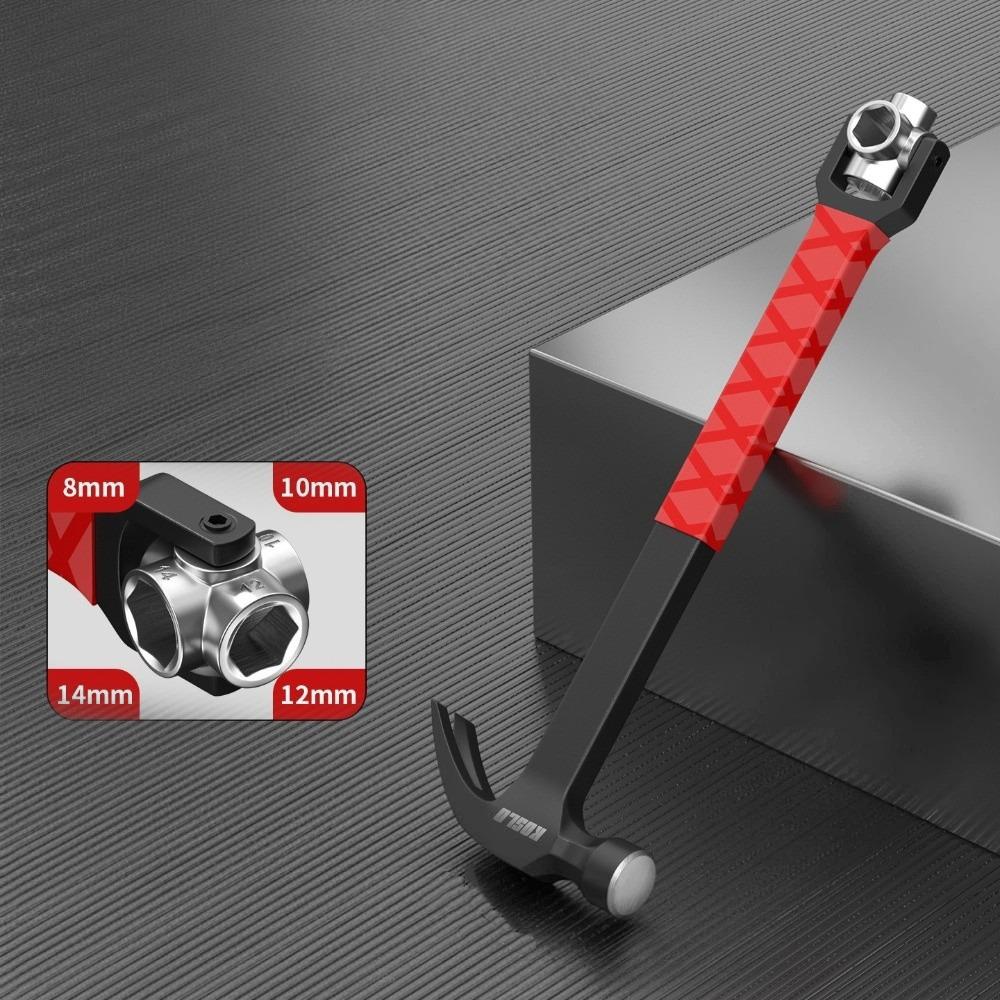 

High-carbon Steel Forging Sledge Hammer Thickening with Ergonomic Handle Woodworking Hammer Shock-Absorbing Durable
