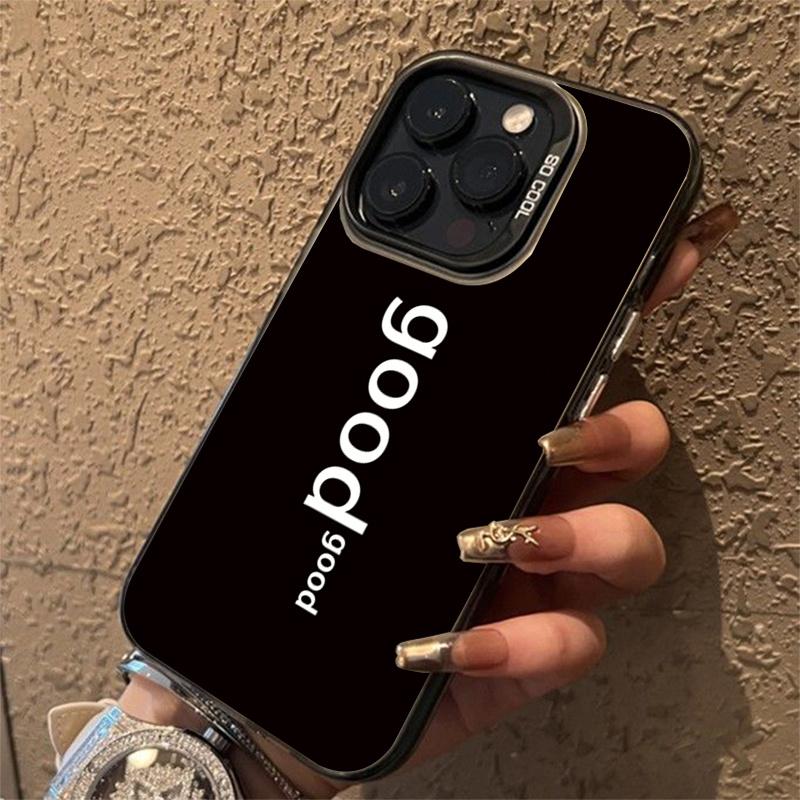 Simple Letters Plating Matte Phone Case for Samsung Galaxy A55 A35 A15 A14 A32 A52S A54 S24 Ultra S21 S23 S22 Plus FE Hard Cover