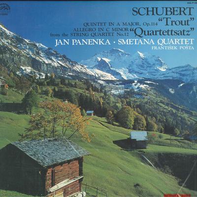 LP Record SMETANA QUARTET JAN PANENKA Schubert Piano Quintet In A Major OQ7140S SUPRAPHON 1977 Japan Obi Classical Used