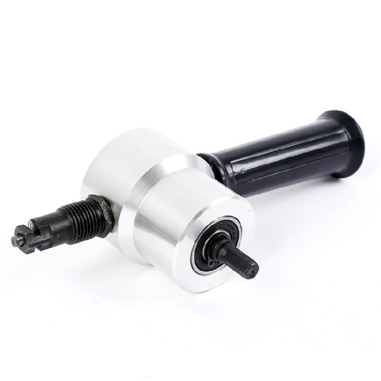Double Headed Sheet Metal Cutter Nibbler Electric Punching Shears Iron Sawer Cutting Tool Drill Attachment