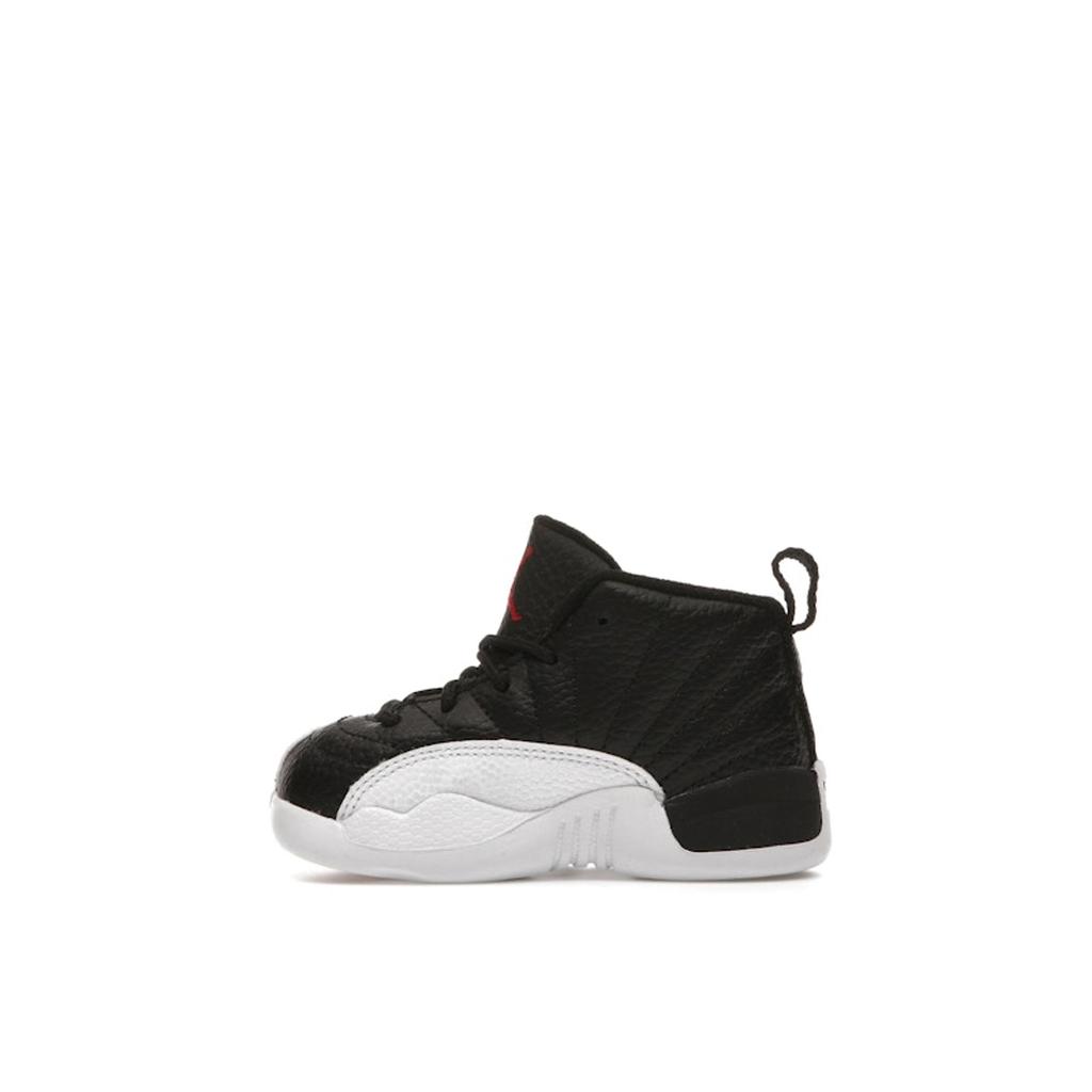 Air Jordan 12 Retro TD Playoff 2022 Baby Sneakers Black Varisty-Red White 850000-006