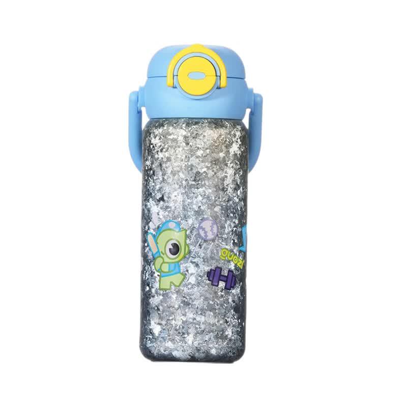 GUOZI 560ML Kids Portable Titanium Straw Cup