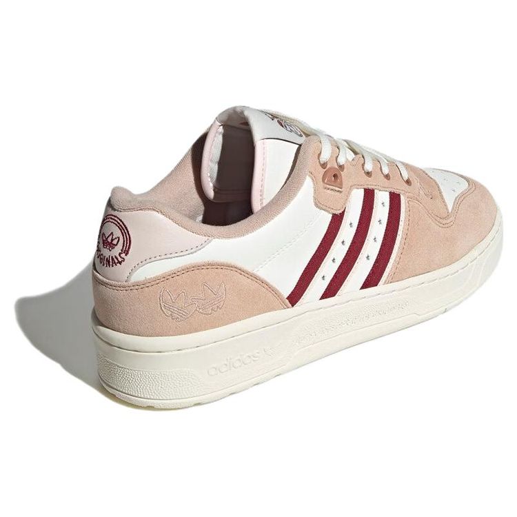 Adidas Yu Nagaba x Rivalry Low Always Together - Clay Strata Unisex Sneakers Brown Off-White Collegiate-Burgundy IG3851