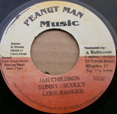 7-Zoll Schallplatte BUNNY & SKULLY & LONE RANGER / BUNN - Jah Children / I Love You NONE Peanut Man Musi Jamaica Reggae, Ska & Dub Gebraucht
