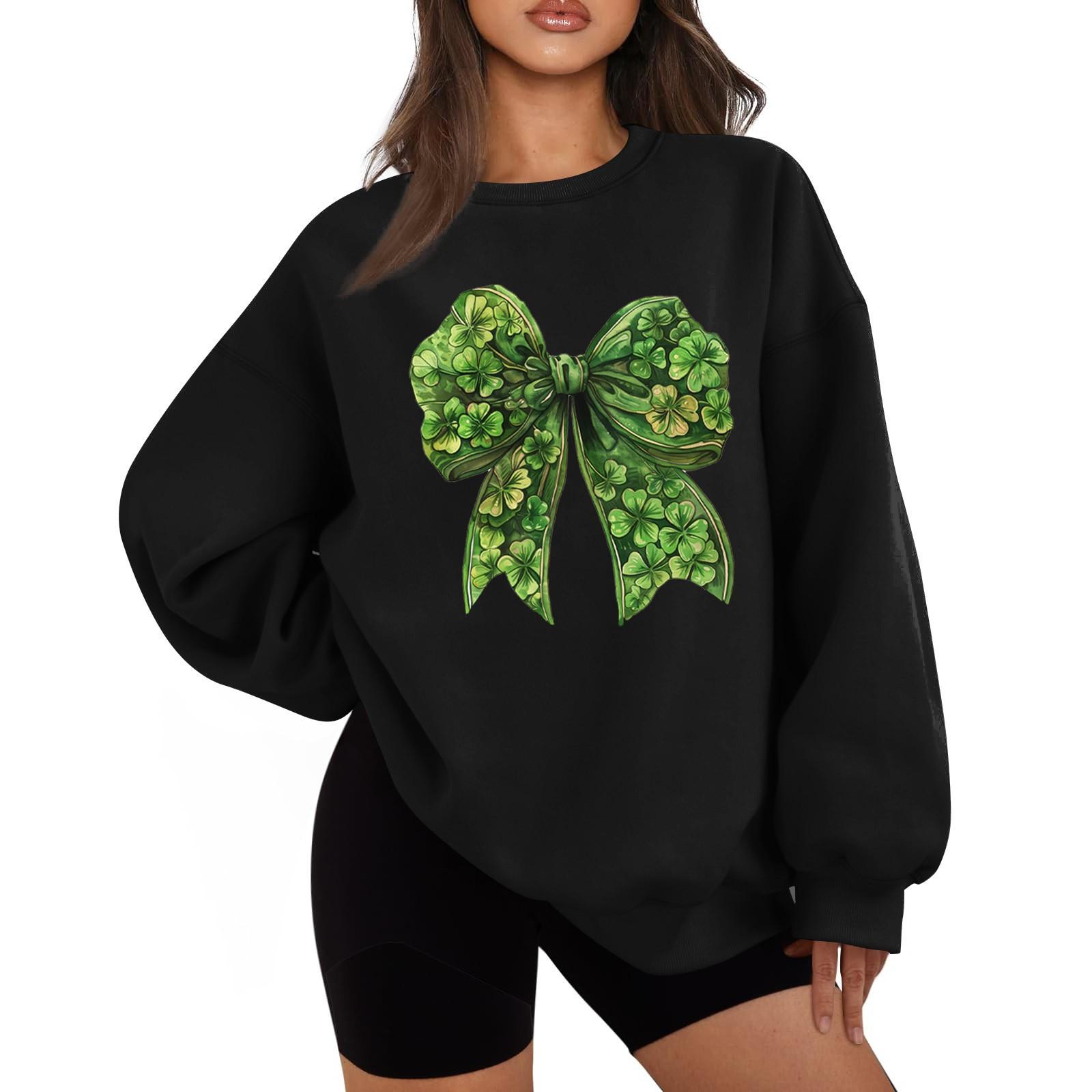 

Женская повседневная модная толстовка с длинным рукавом и круглым вырезом XL чёрный