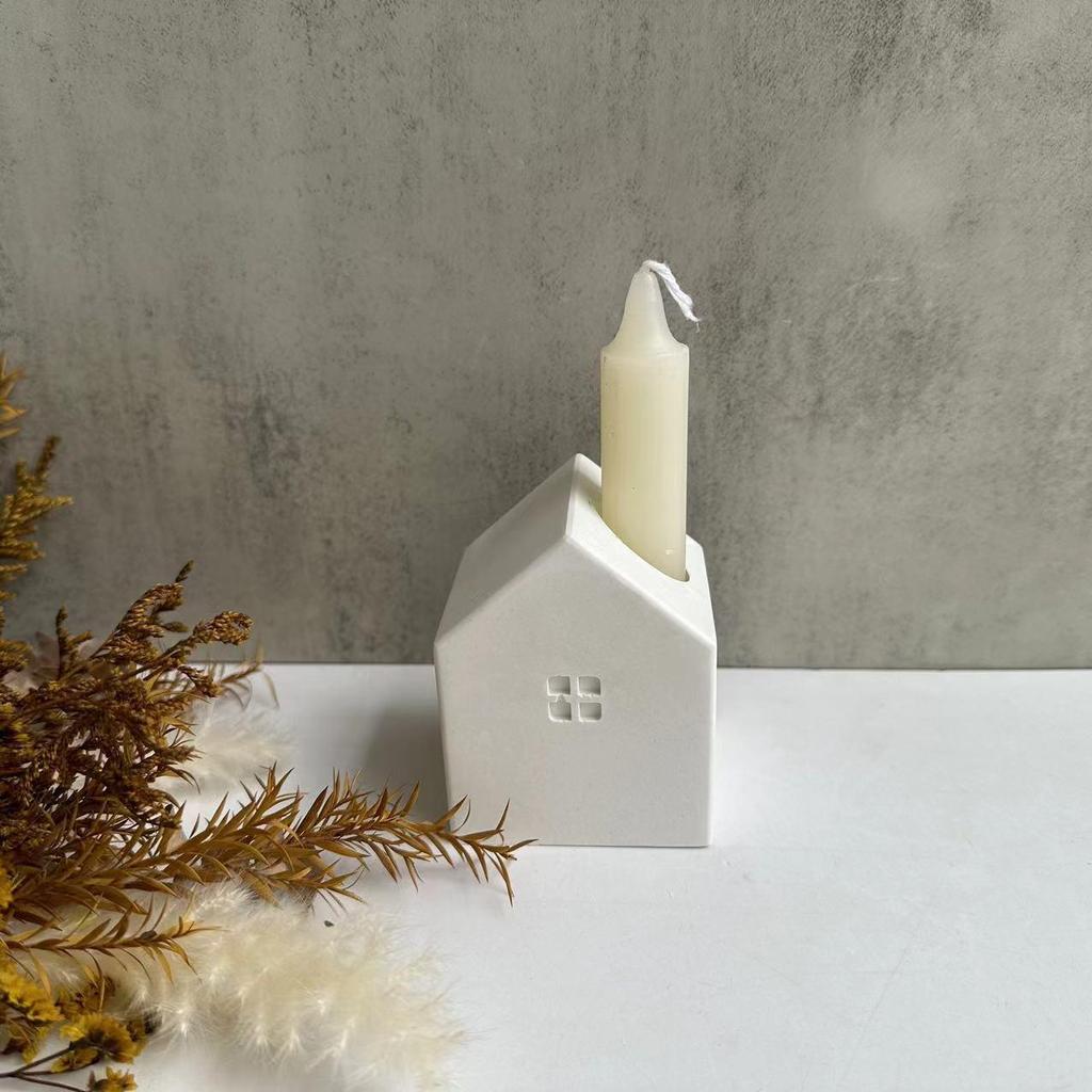 House Vase Silicone Mold Diy Succulents Concrete Flower Pot Mold Plaster Cement Pen Container Mold Plant Holder Mold