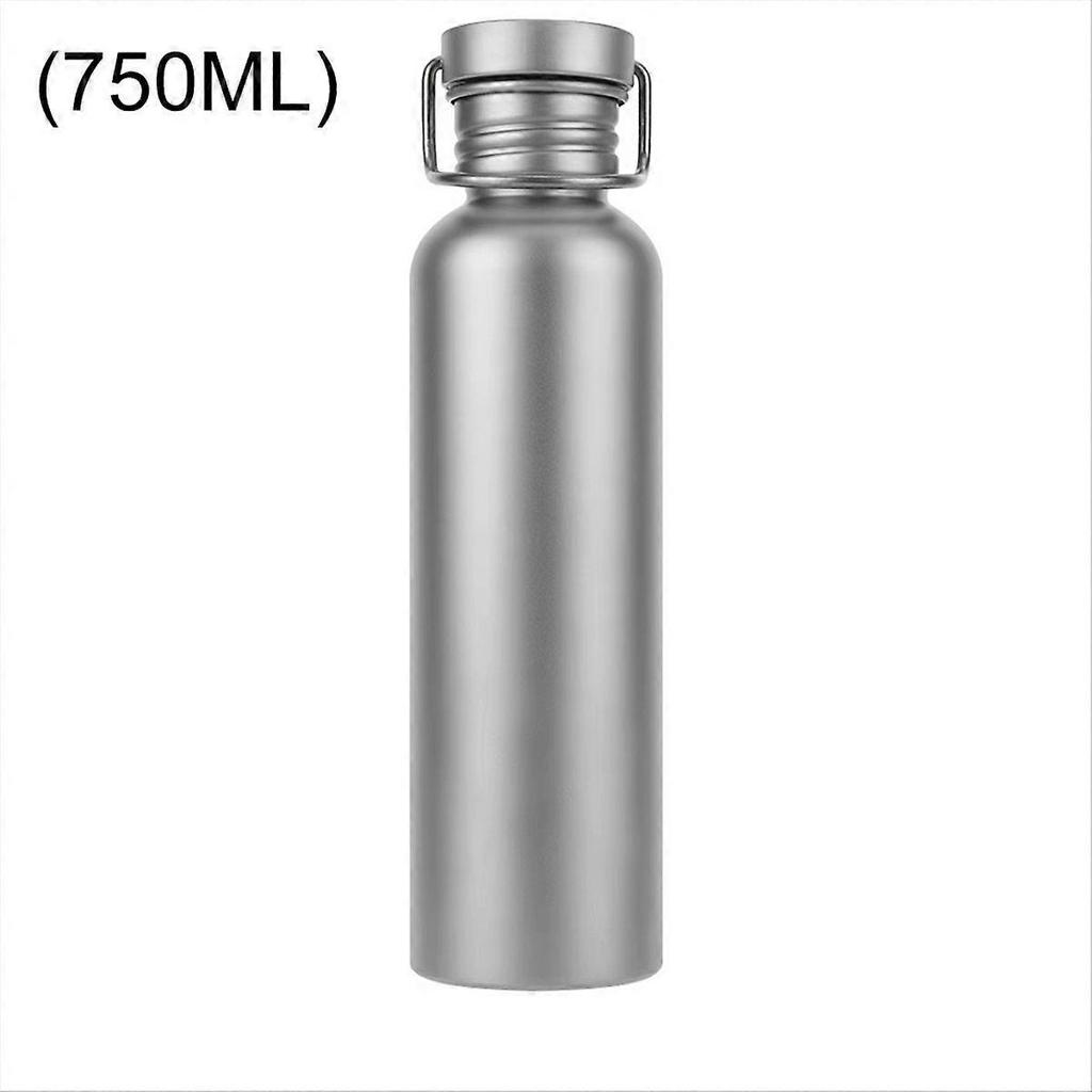 Titanium Water Bottle 600ml - Ultralight, Leak-Proof, Sport Bottle