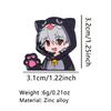 Cartoon cute Enamel Lapel Pins Anime Character Collectible Badges Cute Children's Gift Jewelry for Backpacks