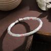 Ethnic Style Openable Sterling Silver 999.9 Cherry Blossom Gourd Bracelet for Women