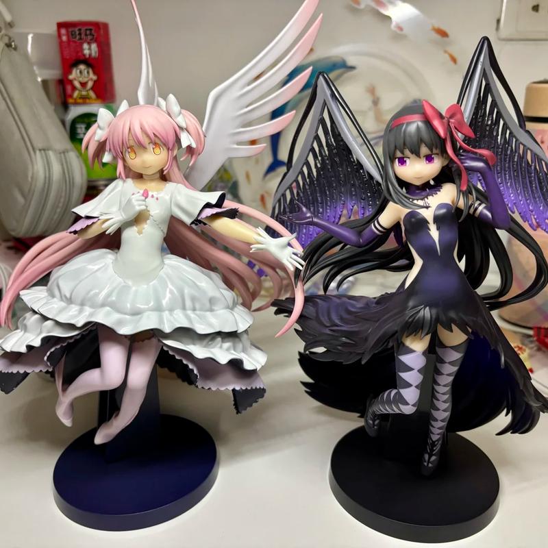 In Stock Bandai Puella Magi Madoka Magica Kaname Ultimate Madokami Homura Akemi Devil Anime Figure Toys Christmas gifts Kid Friendly Entertaining Fun