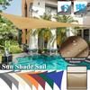 Triangle Sun Shade Sail Canopy Waterproof UV Block Sunshade Shelter for Outdoor Patio Garden Backyard Cloth UV Protection Awning