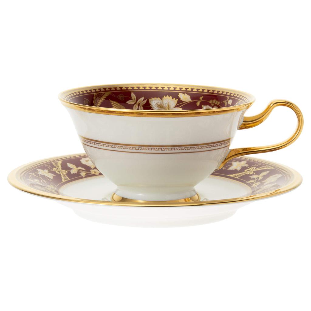 Noritake Cup Saucer Both Coffee and 220cc Sublime Shrimp Tea Bone China & (for Tea) Y59587/4403-2