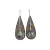 Labradorite Gemstone 925 Sterling Silver Jewelry Handmade Dangle Earrings2.00" EE-72-19
