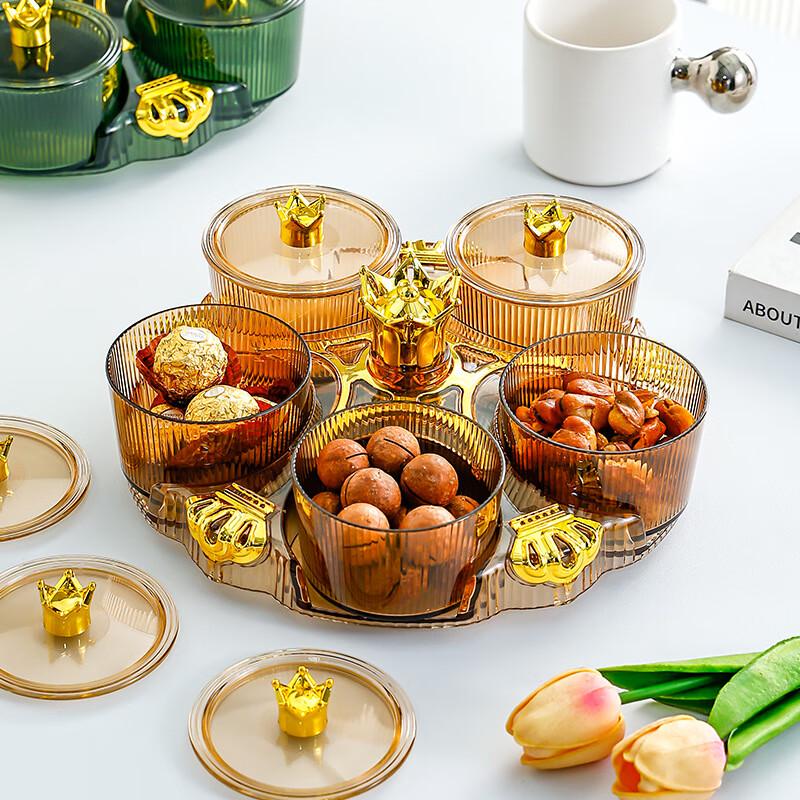 Luxury Rotating Candy & Snack Dish Set