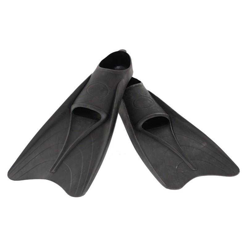 Open Water Swimming Fins Adults Kids TPE Full Foot Swim Training Snorkeling Dive Gear